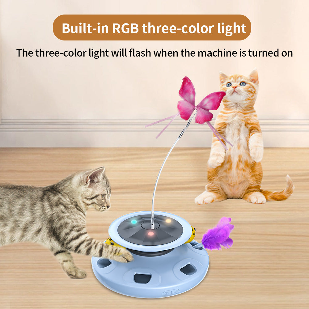 3-in-1 Automatic Interactive Cat Toy