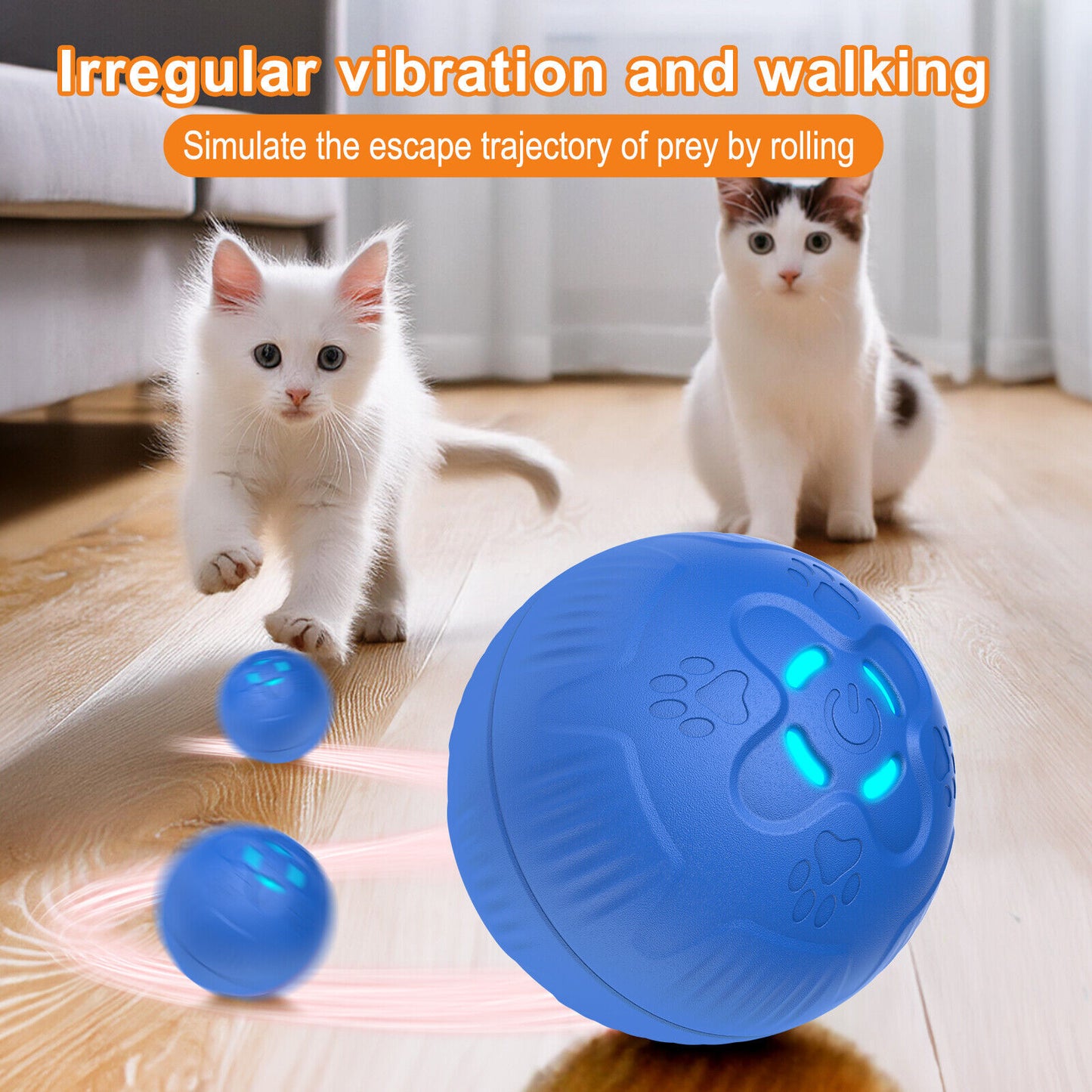 Blue Interactive Toy, Boredom-Relieving and Educational